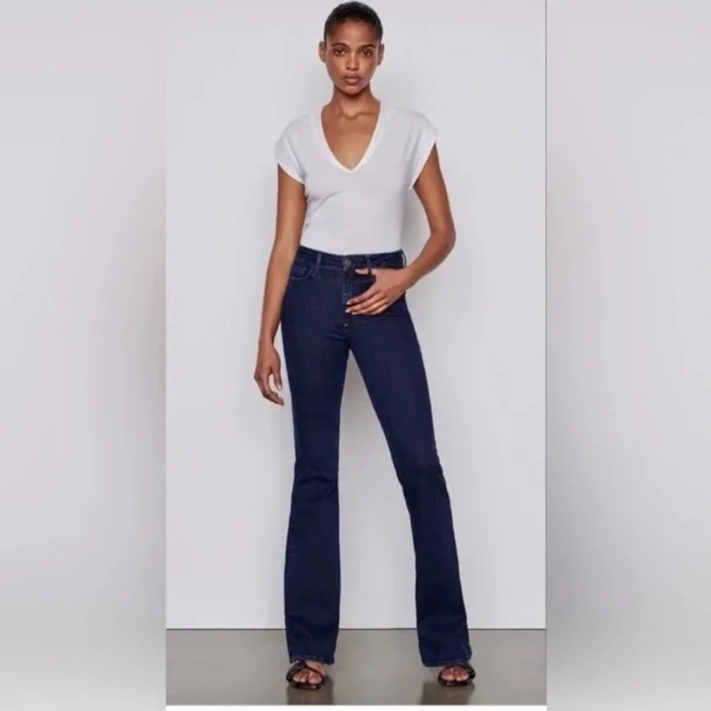 New! Frame Denim Le One Flare Jeans in Keller nwot 16838